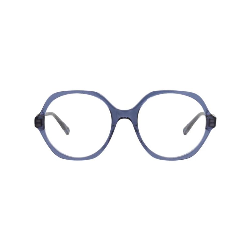 Chloé Round-Frame Bio Acetate Optical Frames Blue Womens